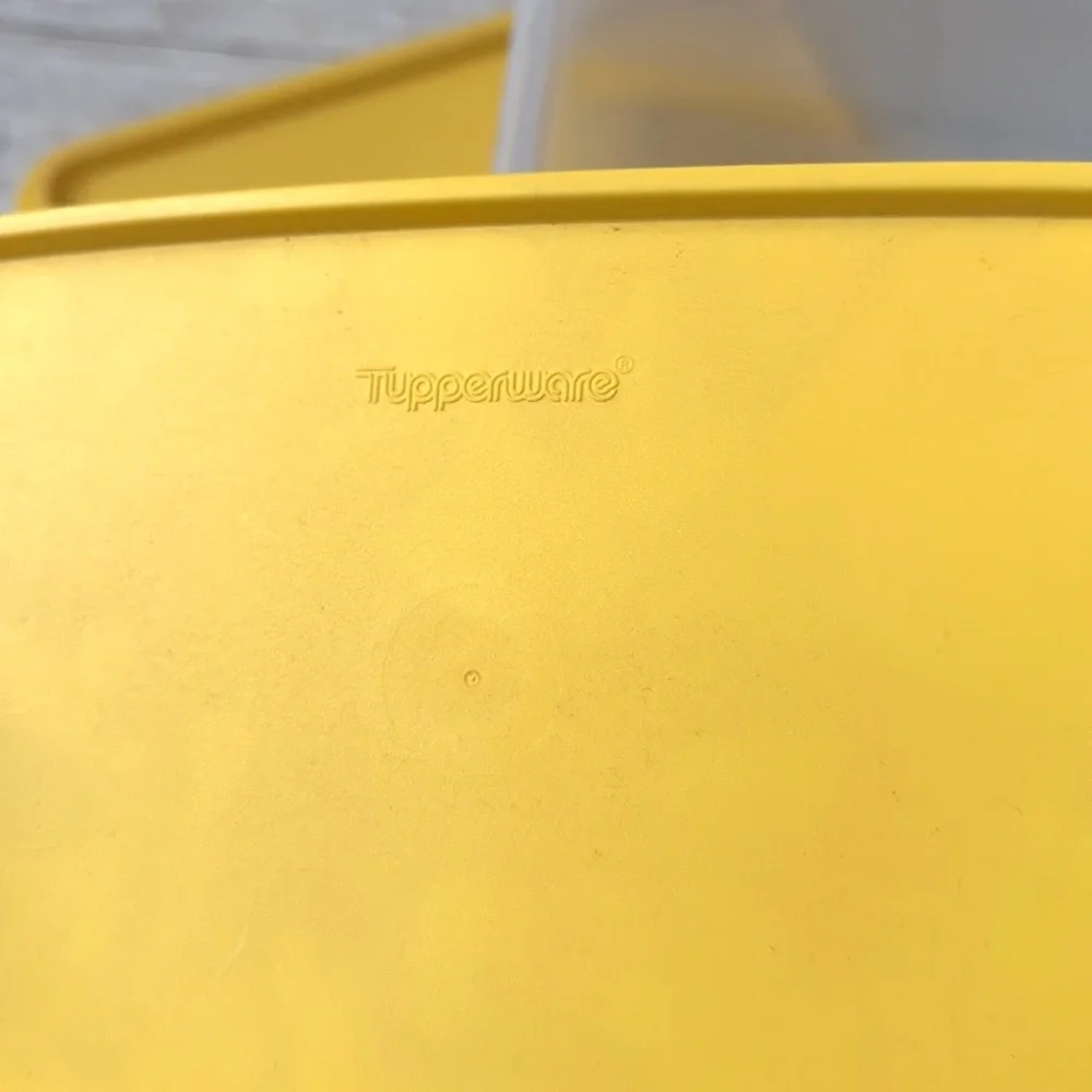 Tupperware vintage food